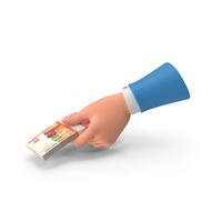 Russian 5000 Rubles Lot Giving  Hand Money PNG & PSD Images