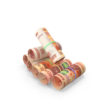 Russian 5000 Rubles Money Notes Bills currency PNG & PSD Images