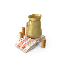 Russian 5000 Rubles Money Notes Coins Currency PNG & PSD Images