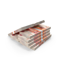Russian 5000 Rubles Money Notes Lots Currency Arranged PNG & PSD Images