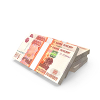 Russian 5000 Rubles Money Notes Lots On Ground Arrange PNG & PSD Images