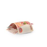 Russian 5000 Rubles Money Two Note Ground PNG & PSD Images