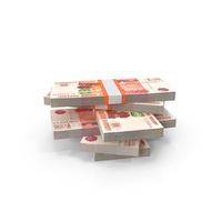 Russian 5000 Rubles Note Currency Block Money PNG & PSD Images