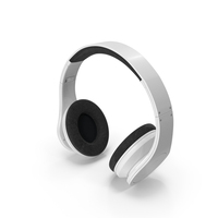 White Headphones PNG & PSD Images