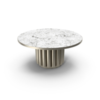 Cypher White Marble Dining Table PNG & PSD Images