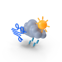 Stormy Weather Cartoon PNG & PSD Images
