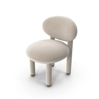 Cute Minimal Dining Chair PNG & PSD Images