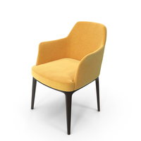 Yellow Dining Chair PNG & PSD Images
