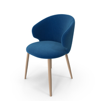 Blue Dining Chair PNG & PSD Images