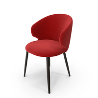 Red Dining Chair PNG & PSD Images