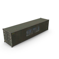 Cargo Containers Dusty Green PNG & PSD Images