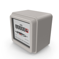 Vintage Electric Meter PNG & PSD Images
