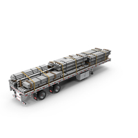 Flatbed Trailer Pulley Load PNG & PSD Images