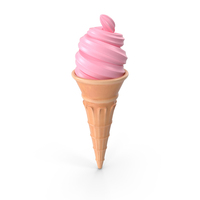 Ice Cream With Cone PNG & PSD Images