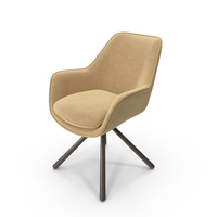 Beige Swivel Chair PNG & PSD Images