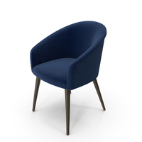 Blue Modern Dining Chair PNG & PSD Images