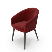 Red Modern Dining Chair PNG & PSD Images