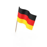Cocktail Toothpick Stick Germany Flag Inclined PNG & PSD Images