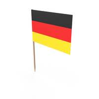 Cocktail Toothpick Stick Germany Flag Straight PNG & PSD Images