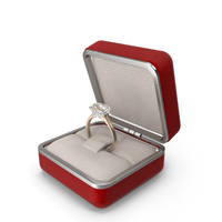Diamond Ring Box PNG & PSD Images