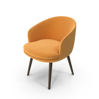 Yellow Backrest Dining Chair PNG & PSD Images