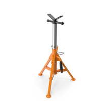 Adjustable Folding Pipe Jack Stand PNG & PSD Images