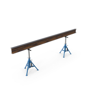 Adjustable Jack Stand With Iron Channel PNG & PSD Images