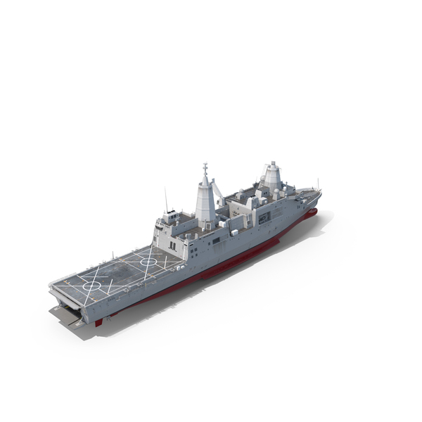 Amphibious Transport Dock Ship USS Portland LPD 27 PNG & PSD Images