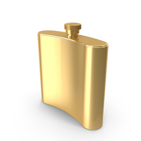 Gold Flask PNG & PSD Images