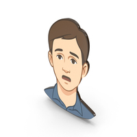Confused Sadness Facial Expression PNG & PSD Images
