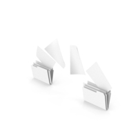Folder Transfer Clay PNG & PSD Images