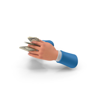 Bill Count US 1 Dollar Money Notes Hand Hold PNG & PSD Images