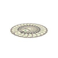 Circlular Arranged US 1 Dollar PNG & PSD Images