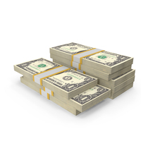 Currency US 1 Dollar Lots Six Bill Money PNG & PSD Images