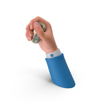 Currency US 1 Dollar Money Bill Hand Hold PNG & PSD Images