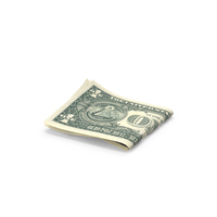 Double US 1 Dollar Fold Ground PNG & PSD Images