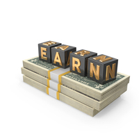 Earn Cubes US 1 Dollar Money Notes Currency PNG & PSD Images