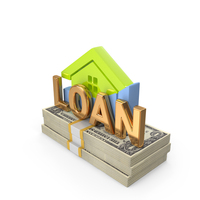 Home Loan US 1 Dollar Money Notes Currency PNG & PSD Images