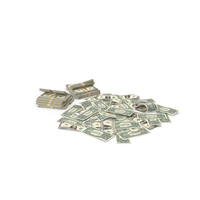 Pile US 1 Dollar Money Lots PNG & PSD Images