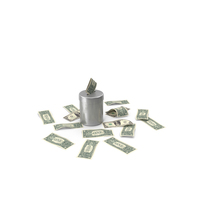 Save US 1 Dollar Money Notes Box Ground PNG & PSD Images