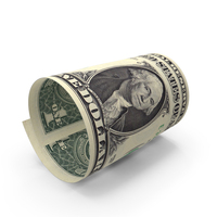 Single Note US 1 Dollar Money Fly PNG & PSD Images