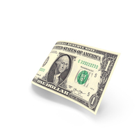 Single US 1 Dollar Note Money PNG & PSD Images