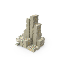Tall Heavy Cash US 1 Dollar Money PNG & PSD Images