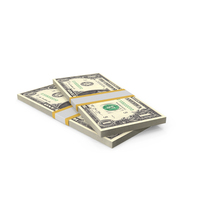Two Currency US 1 Dollars Block Money PNG & PSD Images