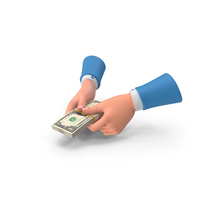 US 1 Dollar Holding Giving Lot Money PNG & PSD Images