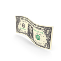 US 1 Dollar Money Flag Note PNG & PSD Images