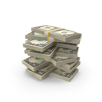 US 1 Dollar Money Currency Lot Stack PNG & PSD Images