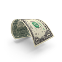 US 1 Dollar Note Fly Money PNG & PSD Images