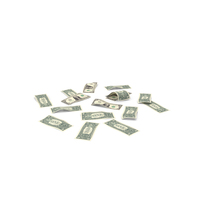 US 1 Dollar Notes Few Ground Money PNG & PSD Images