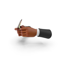 Black Hand Hold Money Wallet Bill US 50 Dollar Count PNG & PSD Images